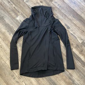 Rare lululemon tencal wrap zip sweater